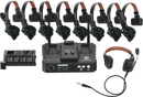 HOLLYLAND SOLIDCOM C1 PRO WIRELESS INTERCOM SYSTEM WITH 8 ENC HEADSETS WITH HUB STATION