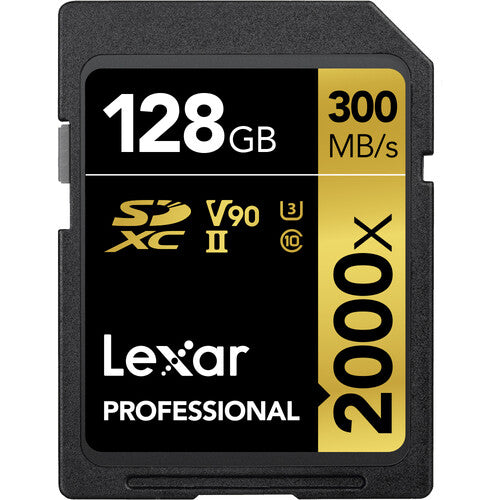 LEXAR PRO 2000X SDHC/SDXC UHS-II U3 (V90) (128GB)