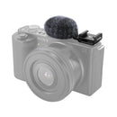 SmallRig 3526 Cold Shoe Adapter with windshield kit For Sony ZV-E10 ZV-1