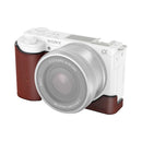 SmallRig 3527 Lether Half Case For Sony ZV-E10