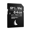 Angelbird SDXC AV PRO 64GB V90 R300 W280