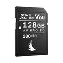 Angelbird SDXC AV PRO 128GB V60 R280 W160