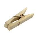 Kupo KCP-347 Wood C47 Spring-Type Clothspins (50 Pcs Per Bag)
