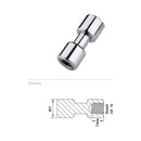 Kupo KS-013FS 17mm Spigot, Chrome-Plated 3/8" Female Threaded