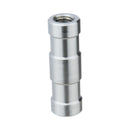 Kupo KS-186 Stainless Steel Round Baby Stud 3/8"-16F & 3/8"-16F