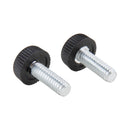 Kupo KS-900 Plastic Head Thumb Screw 1/4-20"X3/4"(19.05mm) Set of 2