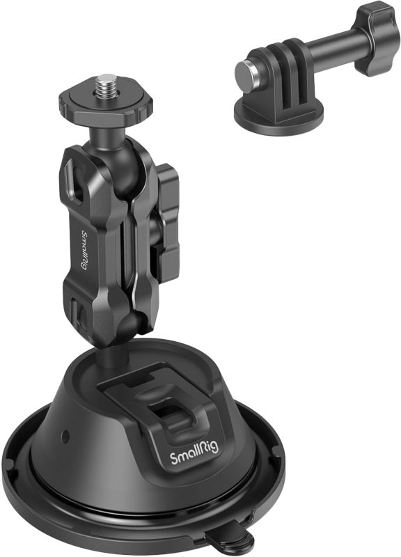 SMALLRIG 4193 PORTABLE SUCTION CUP MOUNT SUPPORT FOR ACTION CAMERAS SC-1K