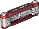 SMALLRIG 4811 X FILM RIOT 7-IN-1 FOLDING WRENCH SET WITH MULTIPLE ANGLE POSITIONING RED