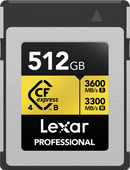 LEXAR 21CFEXPRESS 4.0 PRO GOLD R3600/W3300 512GB TYPE B