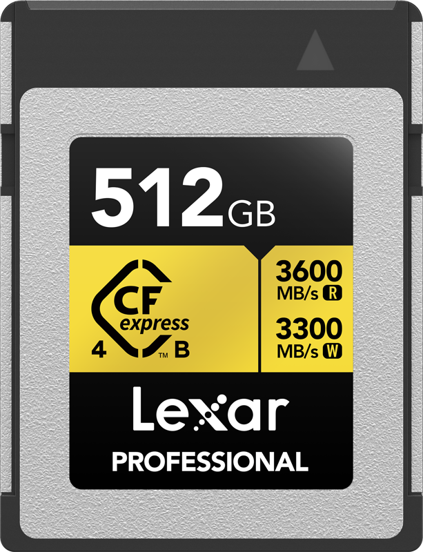 LEXAR 21CFEXPRESS 4.0 PRO GOLD R3600/W3300 512GB TYPE B
