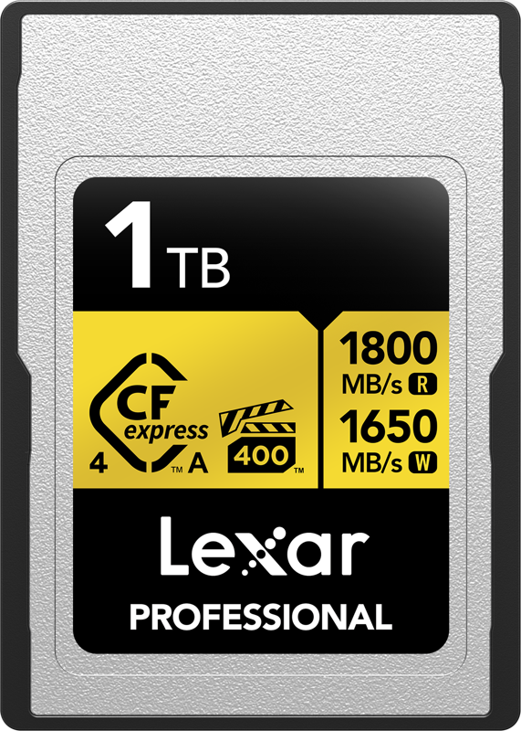 LEXAR CFEXPRESS 4.0 PRO GOLD VPG400 R1800/W1650 TYPE A 1TB