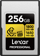 Lexar CFexpress 4.0 Pro Gold, VPG400/IP68, R1800/W1650 (Type A) 256GB