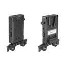 SmallRig 3498 Battery Adapter Plate V-Mount (Basic Version) with Dual Rod Cl