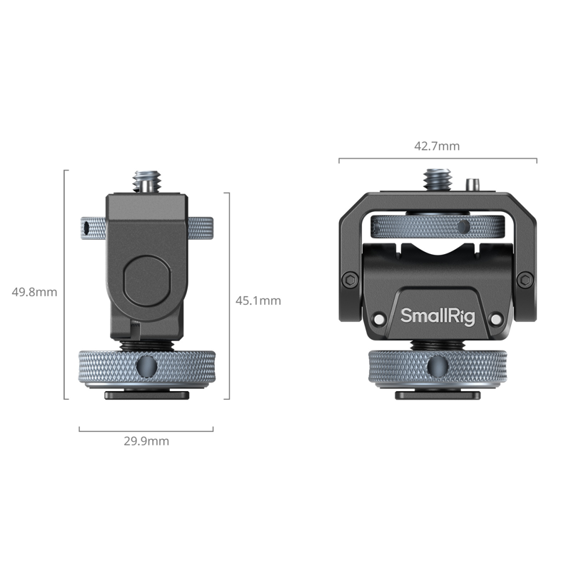SMALLRIG 3809 MONITOR MOUNT LITE WITH COLD SHOE
