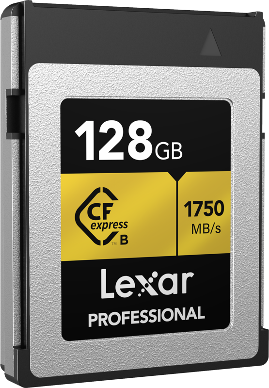 LEXAR CFEXPRESS PRO GOLD R1750/W1500 128GB