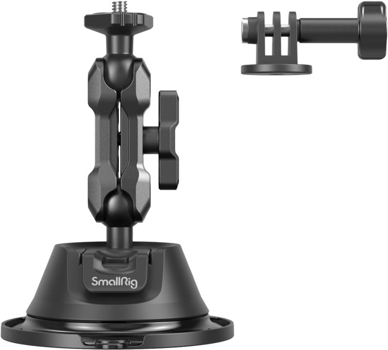 SMALLRIG 4193 PORTABLE SUCTION CUP MOUNT SUPPORT FOR ACTION CAMERAS SC-1K
