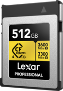LEXAR 21CFEXPRESS 4.0 PRO GOLD R3600/W3300 512GB TYPE B
