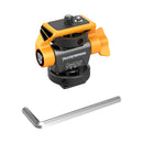 SmallRig 5519 Swivel and Tilt Adjustable Monitor Support with Cold Shoeï¼ˆBumbleBee Editionï¼‰