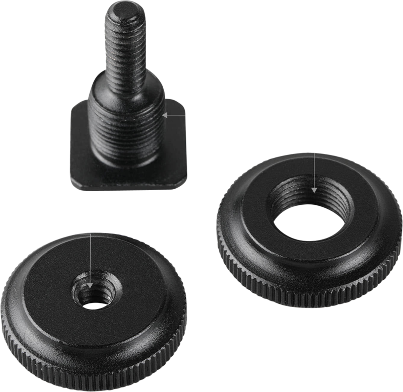SMALLRIG 1631 COLD SHOE ADAPTER W/ 3/8" - 1/4" THREAD