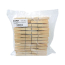 Kupo KCP-347 Wood C47 Spring-Type Clothspins (50 Pcs Per Bag)