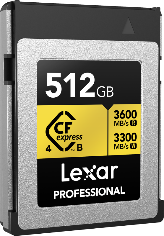 LEXAR 21CFEXPRESS 4.0 PRO GOLD R3600/W3300 512GB TYPE B