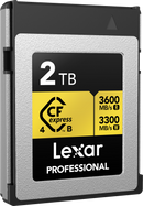 LEXAR CFEXPRESS 4.0 - TYPE B - PRO GOLD R3600/W3300 - 2TB
