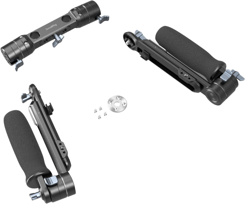 SMALLRIG 5205 SHOULDER RIG DUAL-HANDLE FOR 15MM LWS RODS