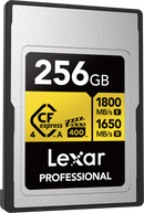Lexar CFexpress 4.0 Pro Gold, VPG400/IP68, R1800/W1650 (Type A) 256GB
