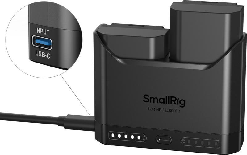 SMALLRIG 5483 TURBO CHARGING KIT FOR NP-FZ100 BATTERIES