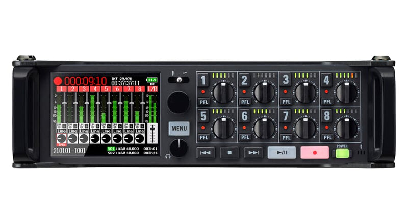 ZOOM F8N MULTI TRACK FIELD RECORDER
