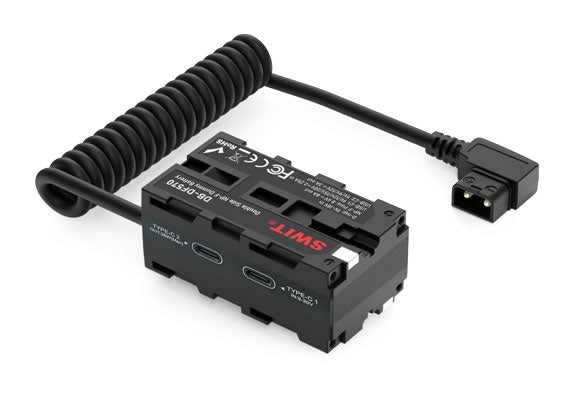 SWIT DUAL SIDE NP-F DUMMY BATTERY W/ 2 X USB-C
