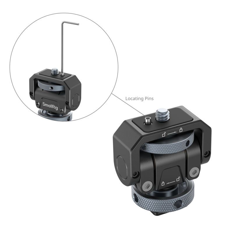 SMALLRIG 3809 MONITOR MOUNT LITE WITH COLD SHOE