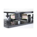 Kupo KSC-160 4 Way Leveling Cam Mount w/ 3/8" Slot-Blk