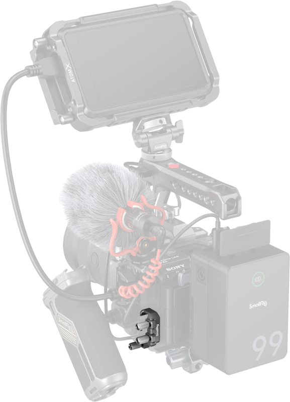 SMALLRIG 4829 USB-C & MULTI CABLE CLAMP FOR SONY FX3/FX30
