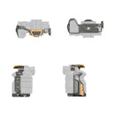 SmallRig 5518 HawkLock Quick Release Cage Kit for Sony A7R V/ A7 IV/ A7S III (Adv Ed) (Bumblebee)