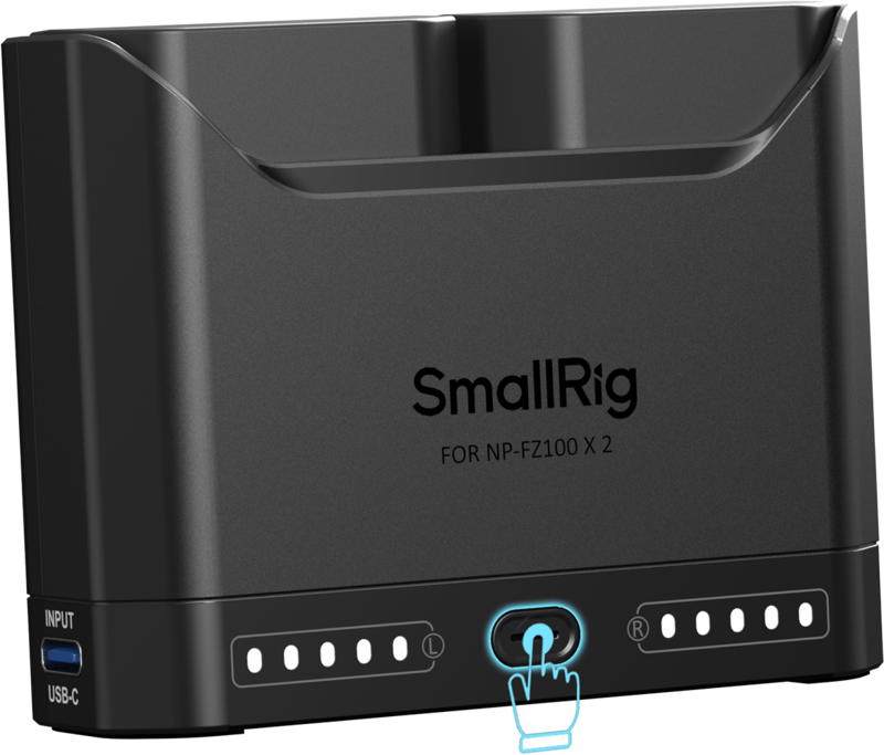 SMALLRIG 5483 TURBO CHARGING KIT FOR NP-FZ100 BATTERIES