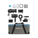 Nanlite Forza 60C LED Color Spot Light with 19°&36° Projection Attachment - Ex Battery grip