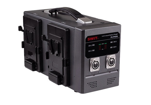 SWIT PC-P430S 4-CH V-MOUNT BATTERY QUICK CHARGER
