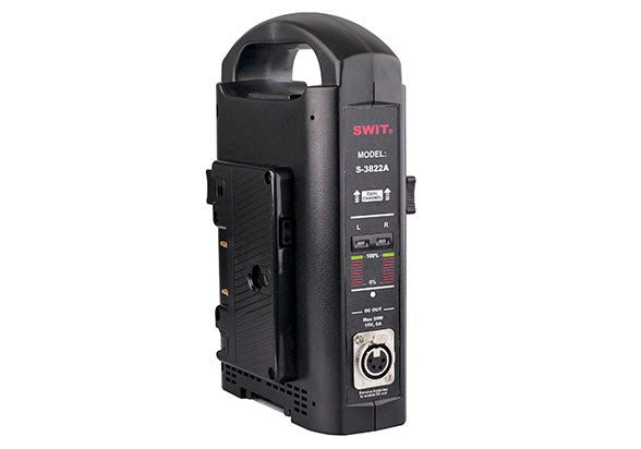 SWIT S-3822A GOLD MOUNT, 2-CHANNEL SIMULITANEOUS, ADAPTOR OUT