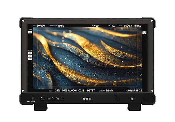 SWIT K21 | 21" HIGH-BRIGHT HDR F-HD SLIM FIELD MONITOR MED V-MOUNT OG STAND ADAPTER