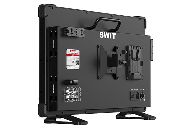 SWIT K21 | 21" HIGH-BRIGHT HDR F-HD SLIM FIELD MONITOR MED V-MOUNT OG STAND ADAPTER