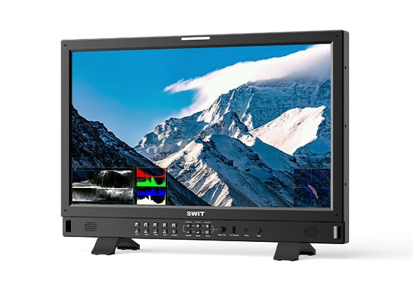 SWIT BM-U245 23.8" 8K 4X12GSDI UHD HDR ZERO-DELAY MONITOR