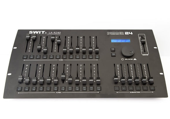 SWIT LA-R240 24-CHANNEL CASCADABLE DMX LIGHT CONSOLE