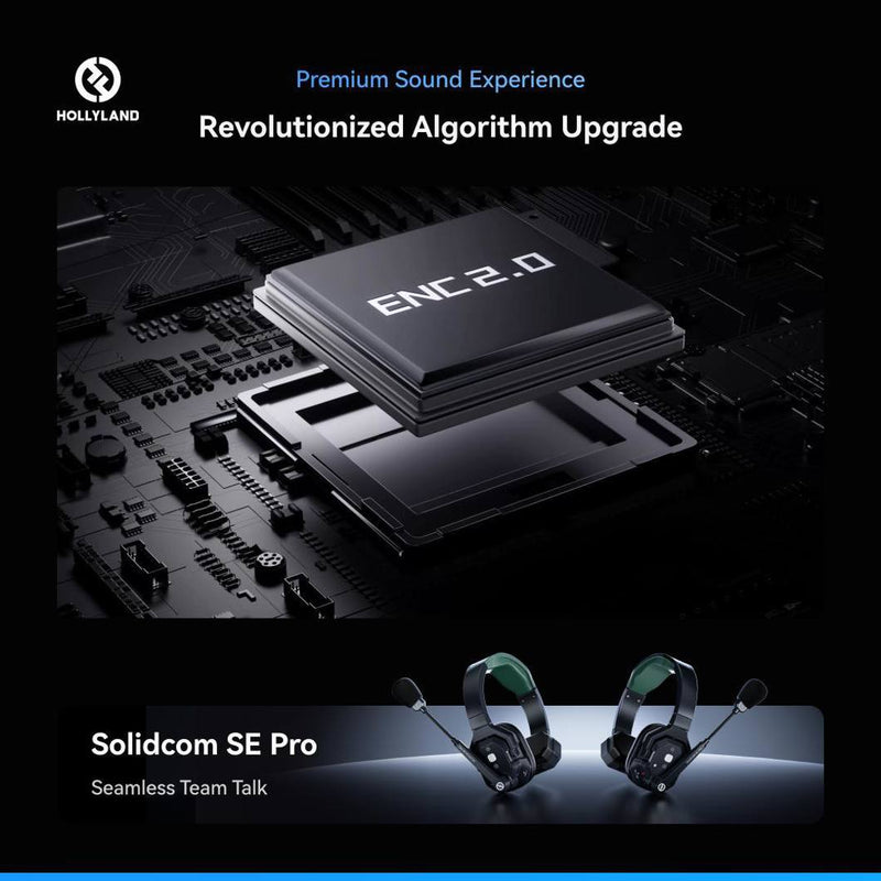 HOLLYLAND SOLIDCOM SE PRO (6 PERSON NOISE CANCELLING HEADSET INTERCOM)