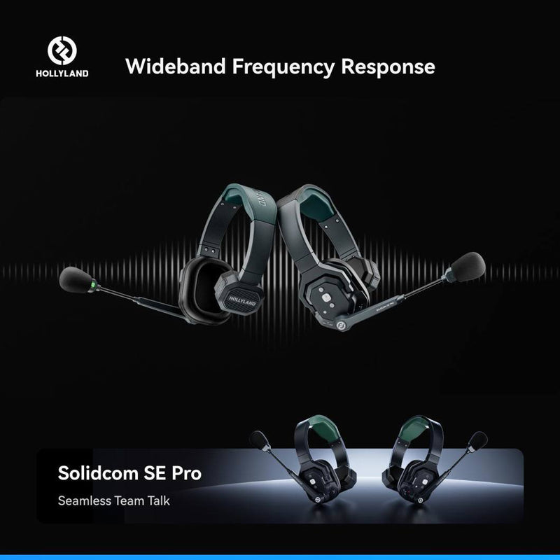HOLLYLAND SOLIDCOM SE PRO (6 PERSON NOISE CANCELLING HEADSET INTERCOM)