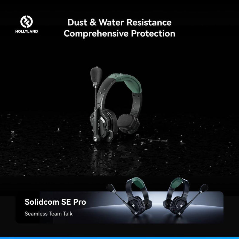 HOLLYLAND SOLIDCOM SE PRO (6 PERSON NOISE CANCELLING HEADSET INTERCOM)