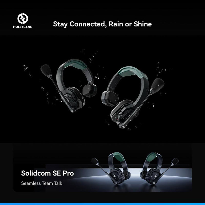HOLLYLAND SOLIDCOM SE PRO (6 PERSON NOISE CANCELLING HEADSET INTERCOM)