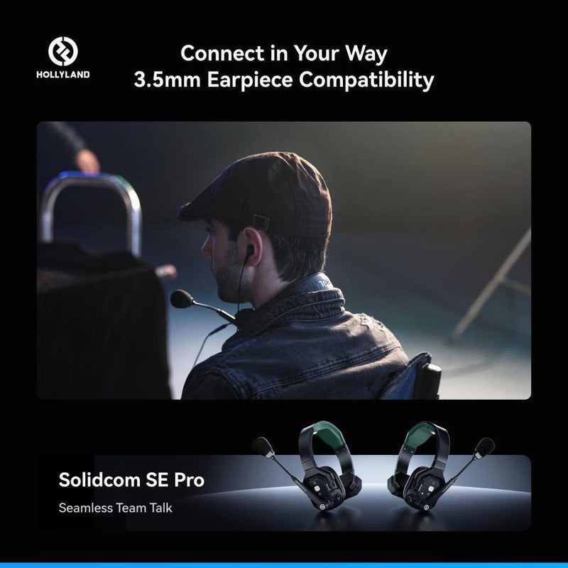 HOLLYLAND SOLIDCOM SE PRO (6 PERSON NOISE CANCELLING HEADSET INTERCOM)