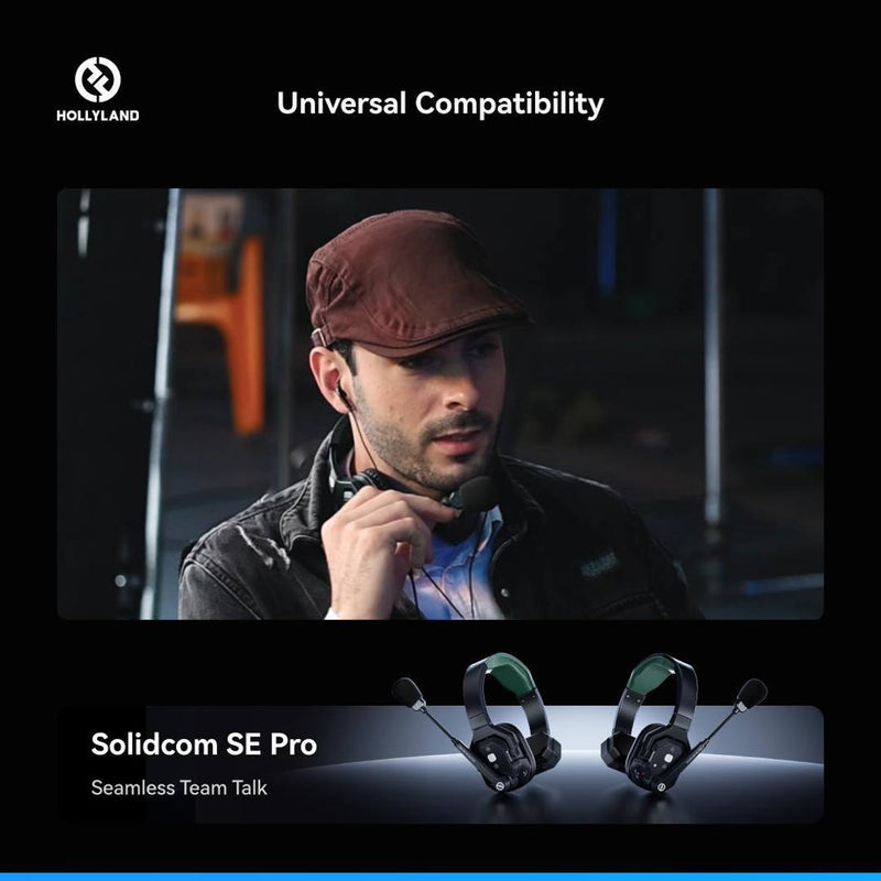 HOLLYLAND SOLIDCOM SE PRO (6 PERSON NOISE CANCELLING HEADSET INTERCOM)