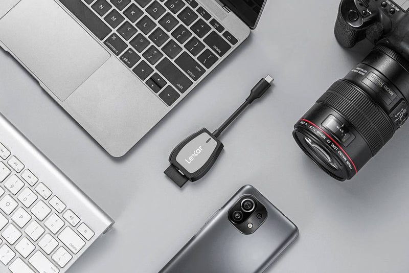 LEXAR SD & MICRO SD DUAL SLOT KORTLÆSER USB-C